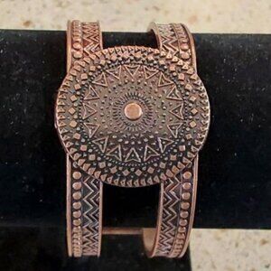 Paparazzi Texture Trade Brass Cuff Bracelet